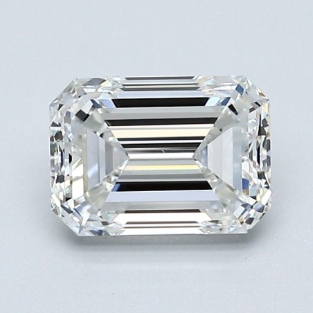 Diament szlif szmaragdowy, 1.5ct, VS1, G, GIA 6522476104
