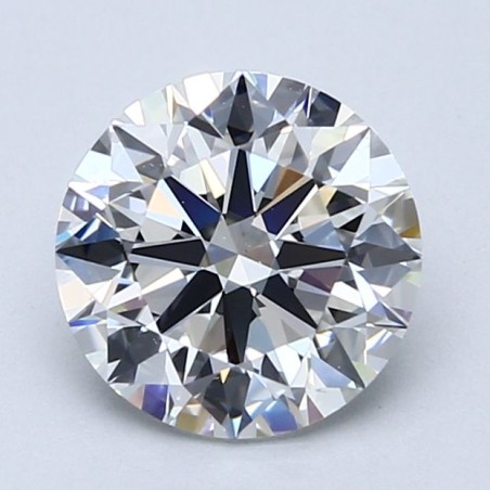 Diament szlif okrągły, 2ct, VS2, E, GIA 6532483596