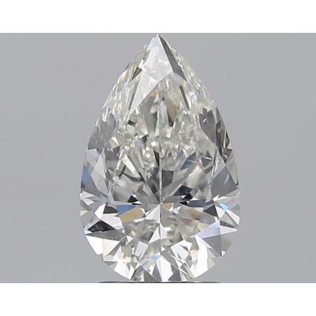 Diament szlif gruszkowy, 2ct, SI2, I, GIA 6535217082