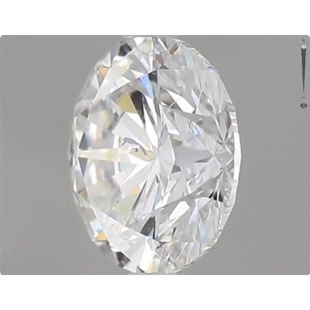 Diament szlif okrągły, 1ct, SI2, F, HRD 230000066119