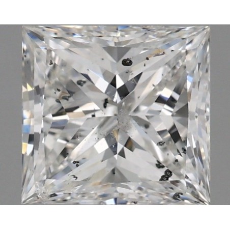 Diament szlif princess, 2ct, SI2, G, HRD 240000258335