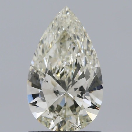 Diament szlif gruszkowy, 1ct, SI2, I, IGI 667435378