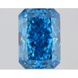 Diament laboratoryjny o barwie fantazyjnej radiant, 1.03ct, VVS1, Fancy Vivid Blue, IGI LG713526327