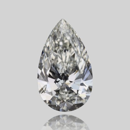 Diament szlif gruszkowy, 0.39ct, VVS2, I, GIA 6535582827