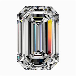Diament szlif szmaragdowy, 0.31ct, VS2, D, GIA 1549254543
