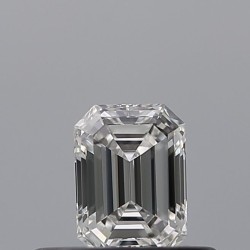 Diament szlif szmaragdowy, 0.3ct, VVS1, E, GIA 2546211421