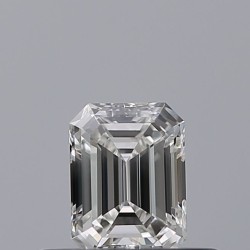 Diament szlif szmaragdowy, 0.32ct, VVS1, E, GIA 6545240605