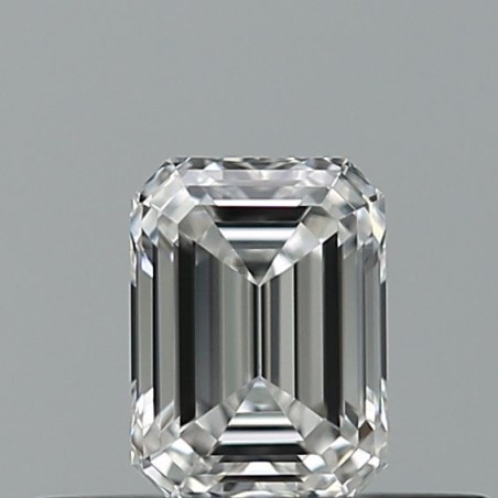 Diament szlif szmaragdowy, 0.32ct, VVS2, E, GIA 7548206362