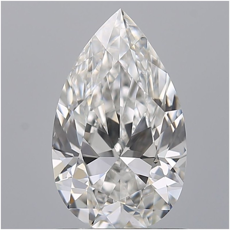 Diament szlif gruszkowy, 1ct, VS2, E, GIA 2534067978
