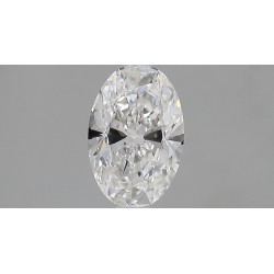 Diament szlif owalny, 1ct, SI1, E, GIA 2536623938