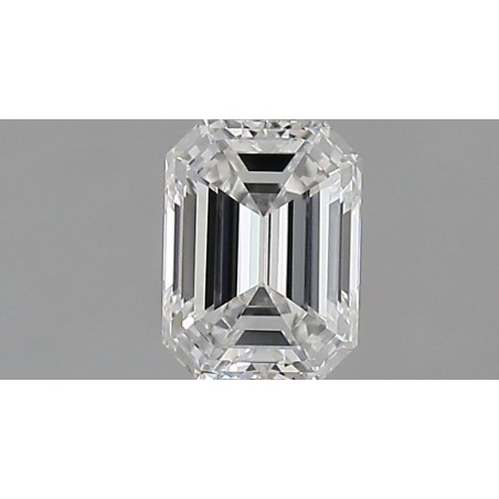 Diament szlif szmaragdowy, 0.51ct, VS1, E, GIA 5543252224