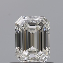 Diament szlif szmaragdowy, 0.55ct, VVS1, G, GIA 6545280281