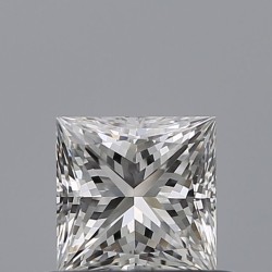 Diament szlif princess, 0.51ct, VVS2, E, GIA 7541272430