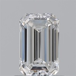 Diament szlif szmaragdowy, 0.77ct, VS1, G, GIA 1538730036