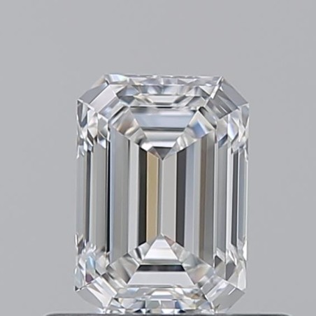 Diament szlif szmaragdowy, 0.56ct, VVS2, F, GIA 1232748502