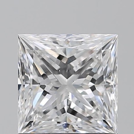 Diament szlif princess, 1.01ct, SI2, E, GIA 7536883844