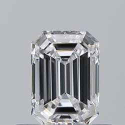 Diament szlif szmaragdowy, 0.51ct, VVS1, D, GIA 6532387688