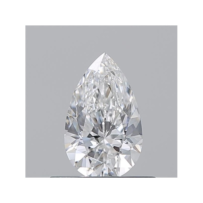Diament szlif gruszkowy, 0.5ct, VVS2, E, GIA 7533730101