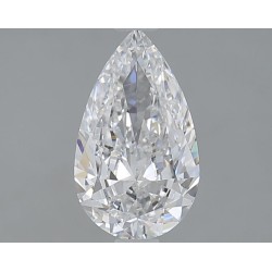 Diament szlif gruszkowy, 1ct, SI1, D, GIA 2537471176