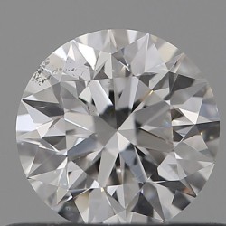 Diament szlif okrągły, 0.48ct, SI1, E, GIA 6515513033