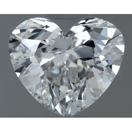 Diament serce, 0.6ct, VS2, G, GIA 6545260076