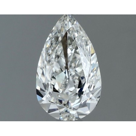 Diament szlif gruszkowy, 0.5ct, VS2, H, GIA 7541259438