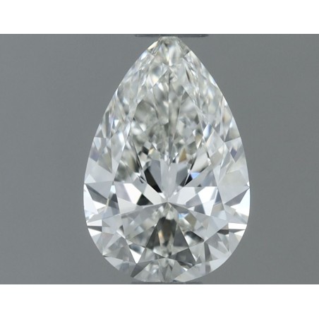 Diament szlif gruszkowy, 0.5ct, VS2, H, GIA 7543258671