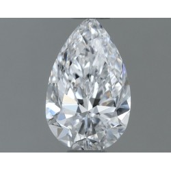 Diament szlif gruszkowy, 0.5ct, VVS2, D, GIA 6541258976