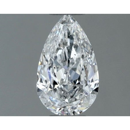 Diament szlif gruszkowy, 0.5ct, SI2, E, GIA 7543259401