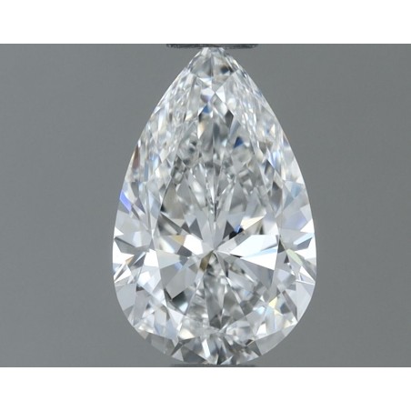 Diament szlif gruszkowy, 0.54ct, VS2, F, GIA 6545258614