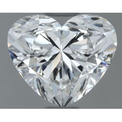 Diament serce, 0.81ct, VVS2, F, GIA 5546258555