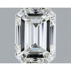 Diament szlif szmaragdowy, 1.5ct, VVS1, H, IGI 728551277
