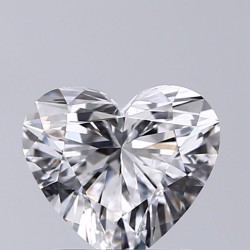 Diament laboratoryjny serce, 1.22ct, VVS2, D, IGI LG610346796