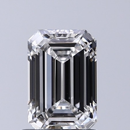 Diament laboratoryjny szlif szmaragdowy, 1.04ct, VVS2, E, IGI LG564356401