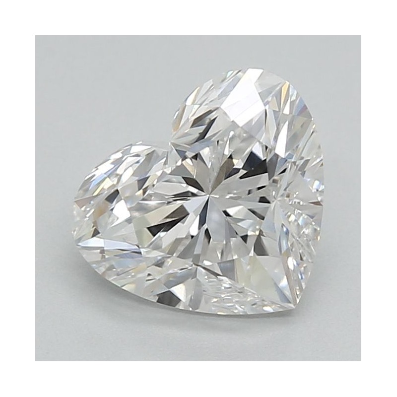 Diament laboratoryjny serce, 1.26ct, VVS2, E, IGI LG757542070