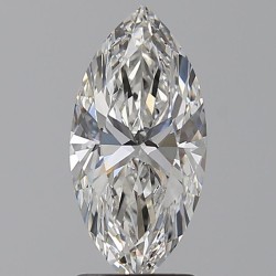 Diament laboratoryjny markiza, 2.06ct, VVS2, F, IGI LG756556561