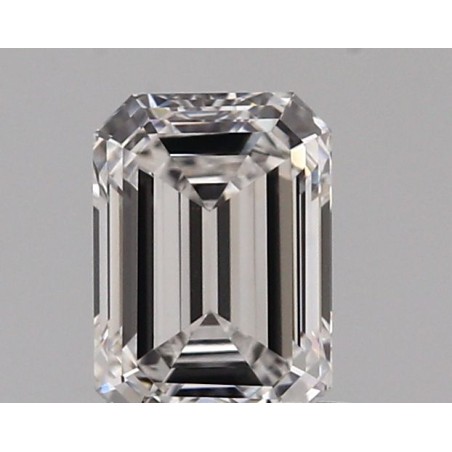 Diament laboratoryjny szlif szmaragdowy, 1.03ct, VVS2, D, IGI LG755508004