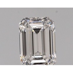 Diament laboratoryjny szlif szmaragdowy, 1.03ct, VVS2, D, IGI LG756514514