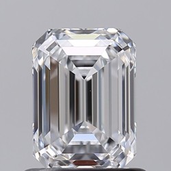 Diament laboratoryjny szlif szmaragdowy, 1.01ct, VVS2, D, IGI LG756587420