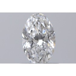 Diament szlif owalny, 0.5ct, VS1, E, GIA 7536585010