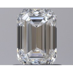 Diament szlif szmaragdowy, 0.8ct, VVS2, F, GIA 3525967558
