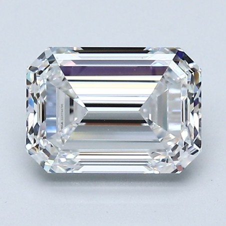 Diament szlif szmaragdowy, 1.7ct, VVS2, D, GIA 2231744795