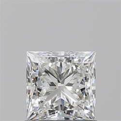 Diament szlif princess, 1.01ct, VVS2, H, GIA 7526529347