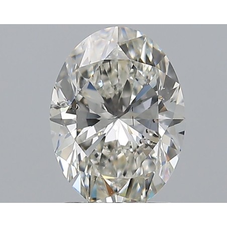 Diament szlif owalny, 2ct, SI2, H, GIA 6542134686