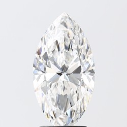 Diament laboratoryjny markiza, 3ct, VVS2, E, IGI LG741558940