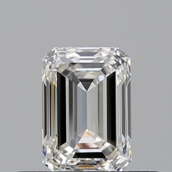 Diament szlif szmaragdowy, 0.43ct, VVS2, G, GIA 5543117042