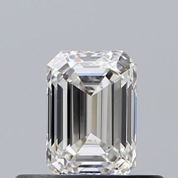 Diament szlif szmaragdowy, 0.42ct, VS1, G, GIA 5543120719