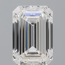 Diament laboratoryjny szlif szmaragdowy, 2.46ct, VVS2, E, IGI LG752555176