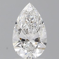 Diament laboratoryjny szlif gruszkowy, 1.57ct, VVS2, E, IGI LG752557182