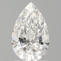 Diament laboratoryjny szlif gruszkowy, 1.57ct, VVS2, E, IGI LG752558611